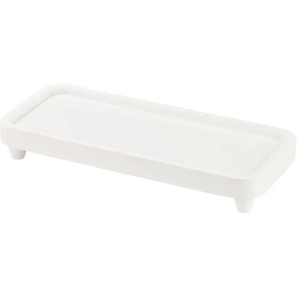 Janxin Vanity ACACIA WOOD Tray Bathroom Soap Dispenser Tray for Bathroom Kitchen